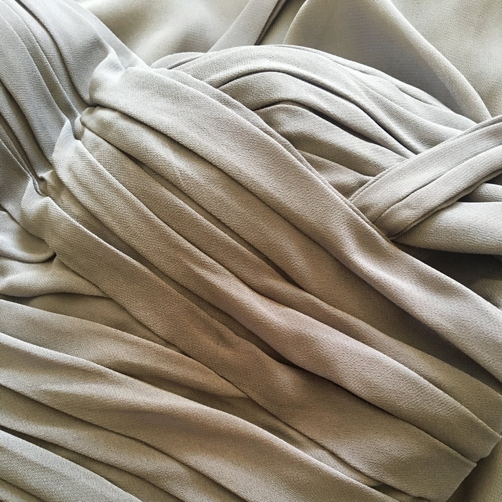 Bill Levkoff Bridesmaids Dress Slate - Picture 4 of 4